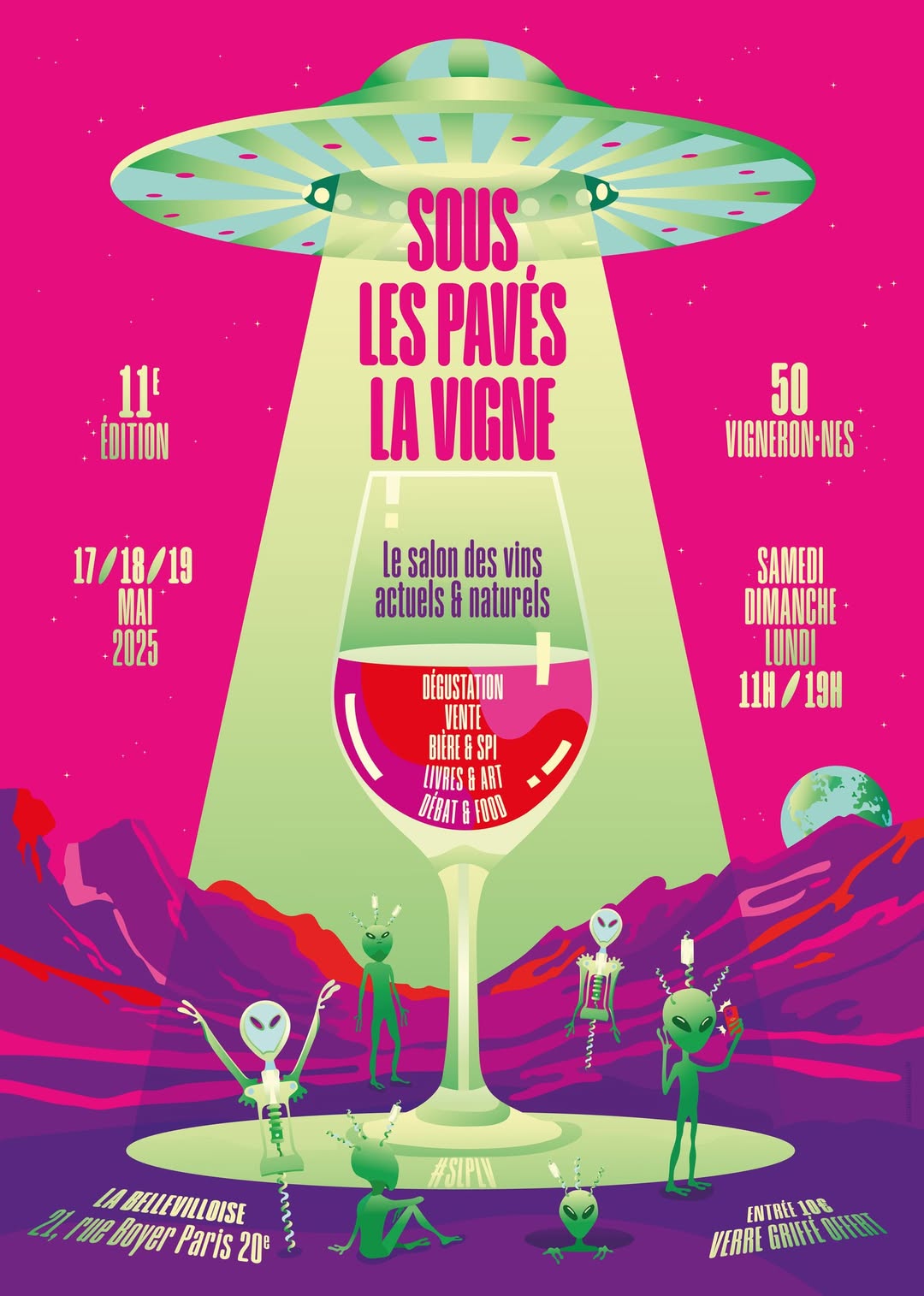 Sous les Pavés la Vigne